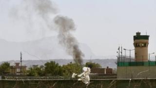 Extremist attacks on Kabul Airport