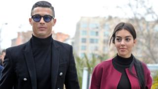   Ronaldo and Georgina 