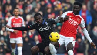 Arsenal's Bukayo Saka