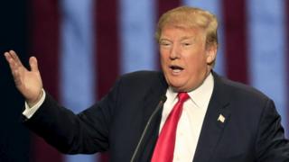 Donald Trump under fire for mocking disabled reporter - BBC News