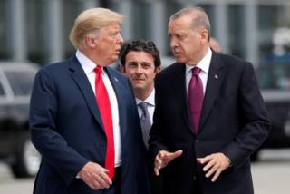 ABD Başkanı Donald Trump ve Cumhurbaşkanı Recep Tayyip Erdoğan