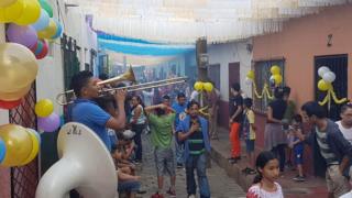 Fiesta callejera