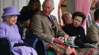 Princess Anne at Braemar Gathering