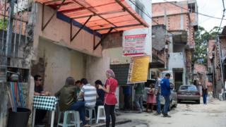 Resturante em favela