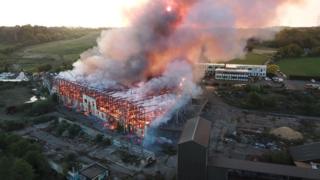 Fisons Building fire