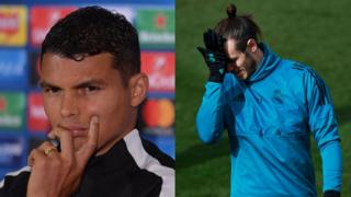Thiago Sylva (PSG) et Gareth Bale (Real) ne devrait pas démarrer le choc des 8è de finale de la C1.