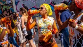 Painters covered in paint