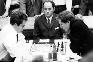 Boris Spassky and Bobby Fischer