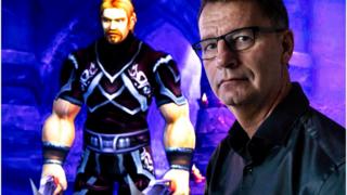 Mats's character Ibelin in World of Warcraft and Robert Steen