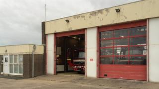 Walney fire station