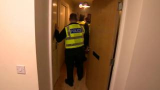 environment Luton raids