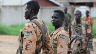 Abasirikare bo muri Sudani yepfo