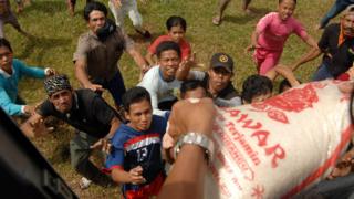 bantuan beras
