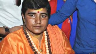 बीजेपी सांसद साध्वी प्रज्ञा ठाकुर