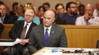 Roy Oliver in court