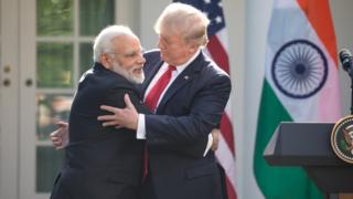 నరేంద్రమోదీ, డోనల్డ్ ట్రంప్