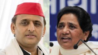 अखिलेश यादव, मायावती