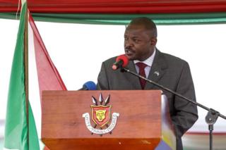 Madaxweynaha Burundi Pierre Nkurumziza