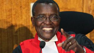David Maraga waa xaakimkii laalay natiijada doorashadii madaxtinimo ee Kenya