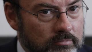 Waziri wa mambo ya kigeni wa Mexico Luis Videgaray