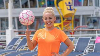 Liv Cooke: Freestyle footballer's seventh world record 'incredible