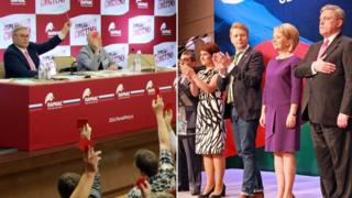 Съезды ПАРНАС и "Яблока"