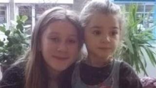 Shanti Harbourne (l) and Maya-Rose Kelly-Johnson
