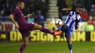 Manchester City ati Wigan Athletic