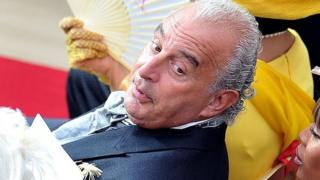 Sir Philip Green with Naomi Capmbell