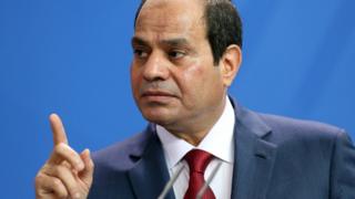 الرئيس المصري عبد الفتاح السيسي