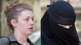Kerry Thomason (left) and Lorna Moore