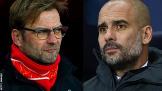 Jurgen Klopp iyo Pep Guardiola