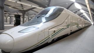 القطار السعودي السريع