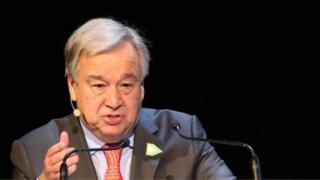Umunyamabanga mukuru wa Loni Antonio Guterres
