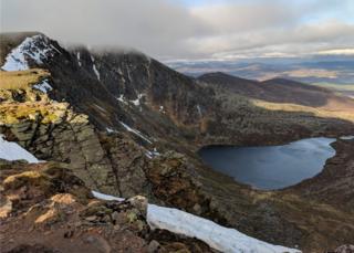 The Loch at Lochnagar