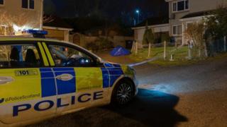 Police at scene