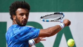 Tukio hilo lilitokea baada ya Hamou kuchapwa na Pablo Cuevas wa Uruguay