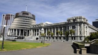 Здание парламента Новой Зеландии в Веллингтоне