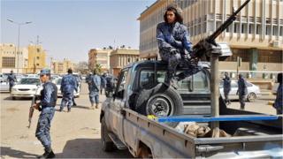 Haftar forces in Sebha, southern Libya