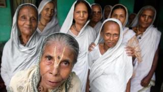 Indian widow