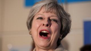 Theresa May in Ealing