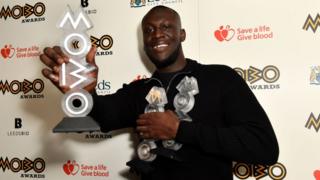 Stormzy at the Mobos