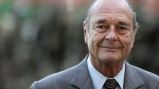 Aliyekuwa rais wa Ufaransa Jacques Chirac