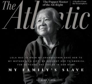 Imagen de Eudocia Pulido en la portada de The Atlantic