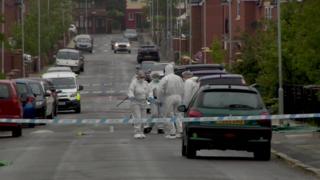 Forensic officers