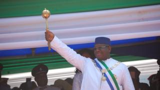 Sierra Leone President Maada Bio