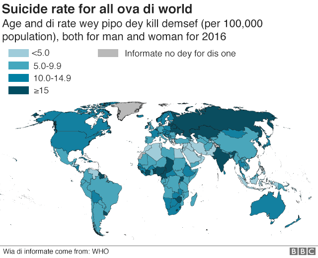 Suicide Prevention Day 2019 How To Tok To Pesin Wey Dey Reason Suicide Bbc News Pidgin