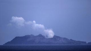 White Island volcano in New Zealand