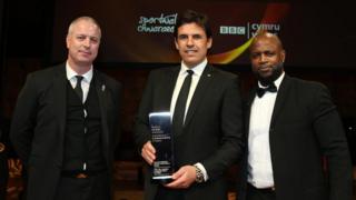 Kit Symons, Chris Coleman a Nathan Blake