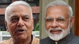 नरेंद्र मोदी और यशवंत सिन्हा